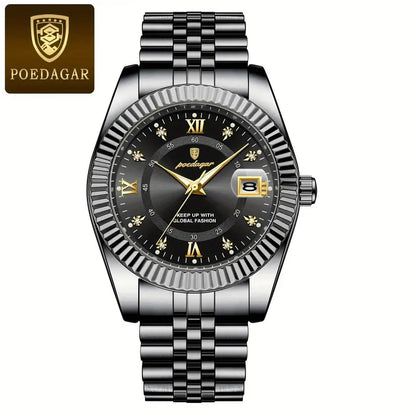 Reloj POEDAGAR de Lujo para Hombre | Deportivo, Luminoso y Calendario