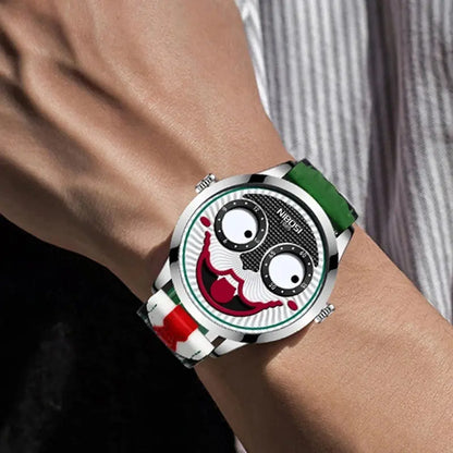 Reloj POEDAGAR "The Clown": Estilo Único y Elegancia Masculina