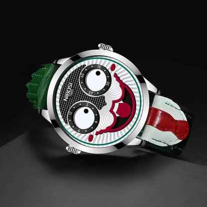Reloj POEDAGAR "The Clown": Estilo Único y Elegancia Masculina